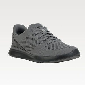 Kizik Lima Hands Free Graphite Grey Lace Up Shoes Men's Size 6.5/Women's Size 8